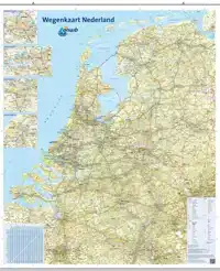 WEGENKAART NEDERLAND