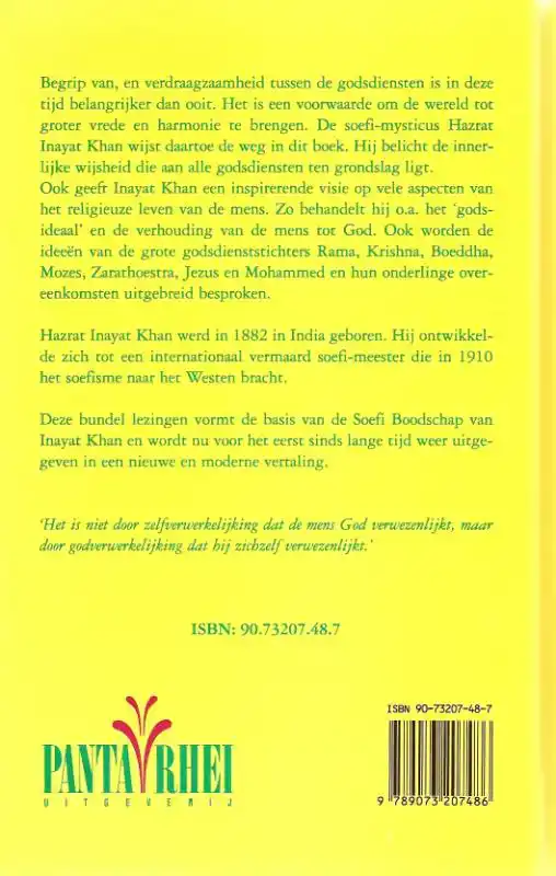DE EENHEID VAN RELIGIEUZE IDEALEN