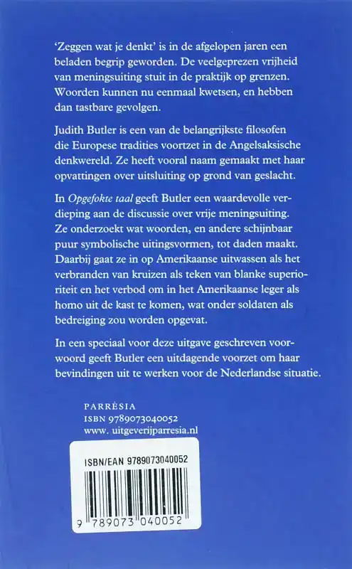 OPGEFOKTE TAAL