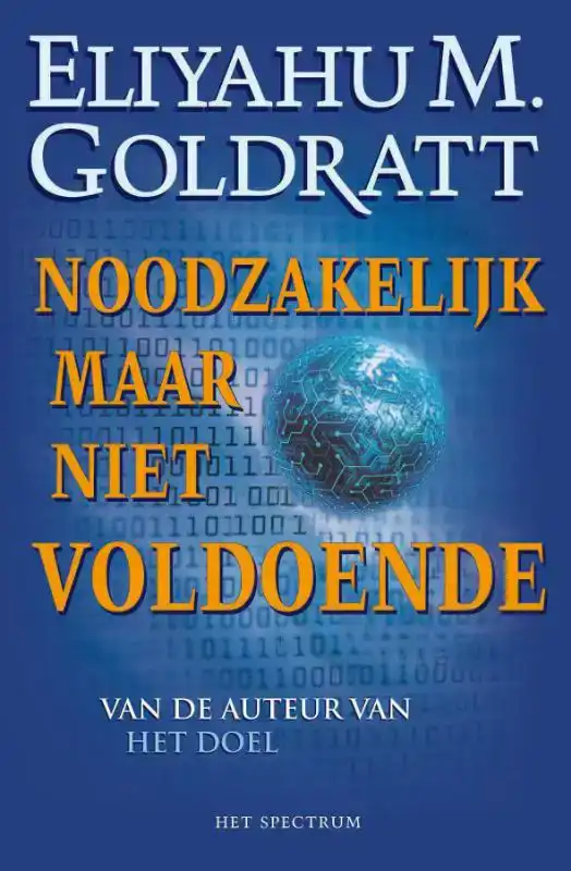 NOODZAKELIJK, MAAR NIET VOLDOENDE