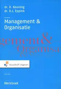 MANAGEMENT EN ORGANISATIE WERKBOEK