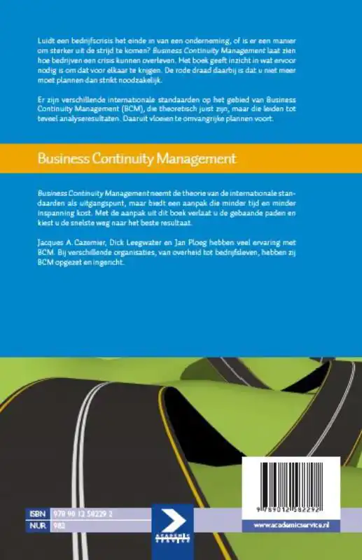 BUSINESS CONTINUITY MANAGEMENT