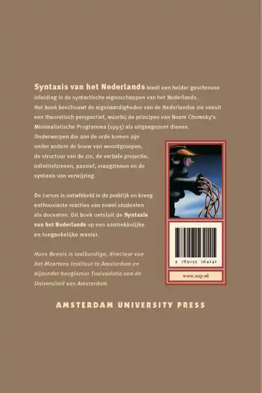 SYNTAXIS VAN HET NEDERLANDS