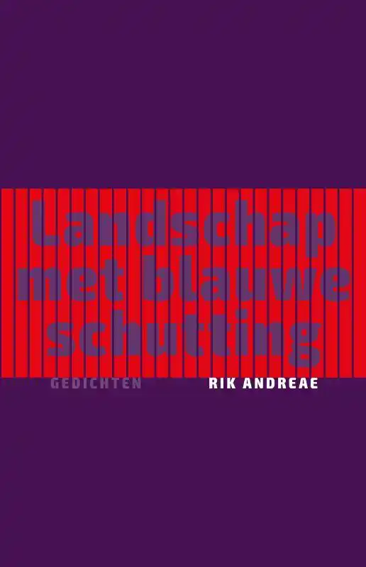 LANDSCHAP MET BLAUWE SCHUTTING