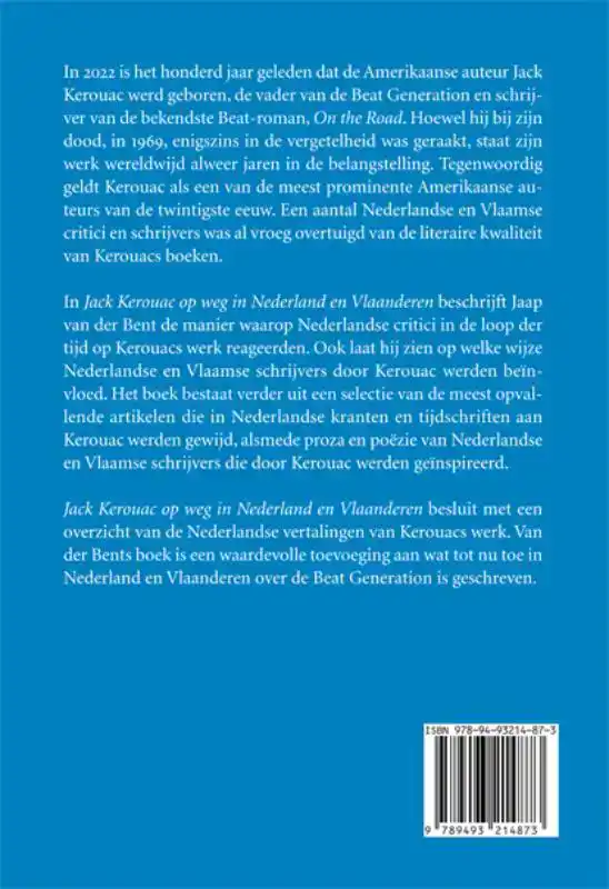 JACK KEROUAC OP WEG IN NEDERLAND EN VLAANDEREN