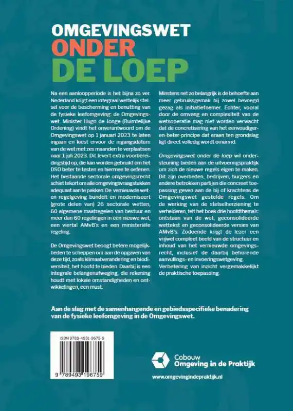 DE OMGEVINGSWET ONDER DE LOEP