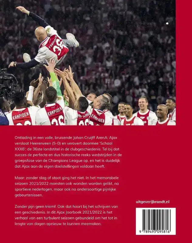 AJAX JAARBOEK 2021/2022