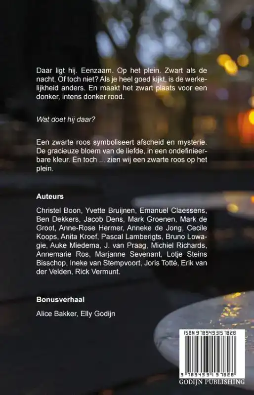 EEN ZWARTE ROOS OP HET PLEIN