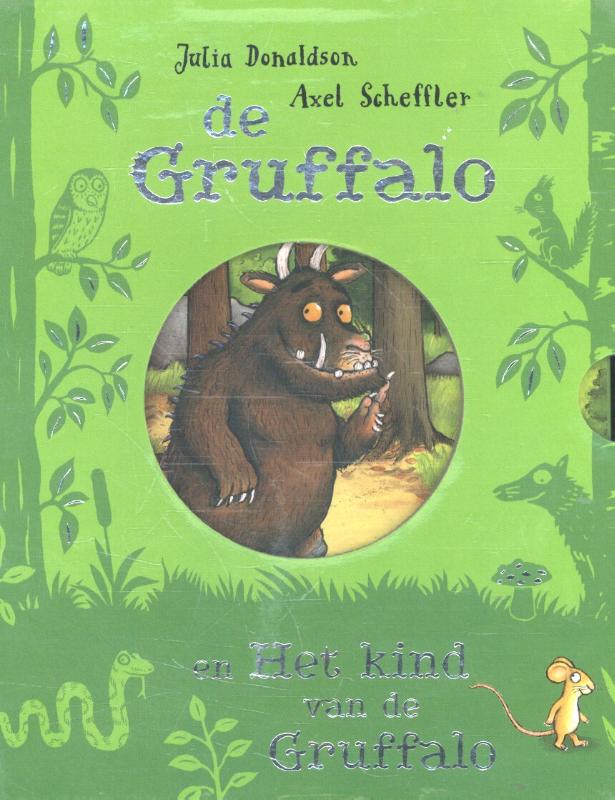 DE GRUFFALO / HET KIND VAN DE GRUFFALO KARTONBOEKJES IN CASS