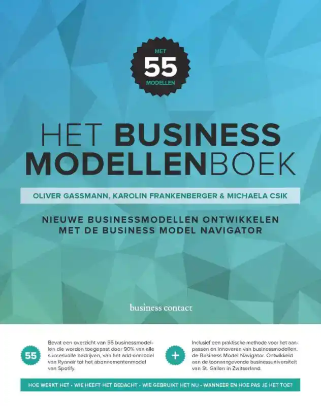 HET BUSINESSMODELLENBOEK