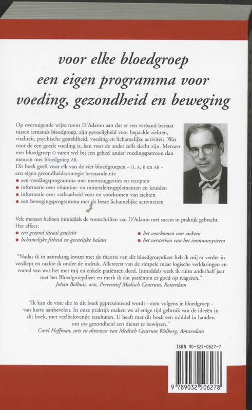 HET BLOEDGROEPDIEET
