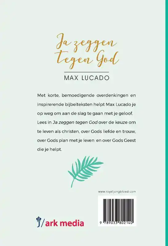 JA ZEGGEN TEGEN GOD