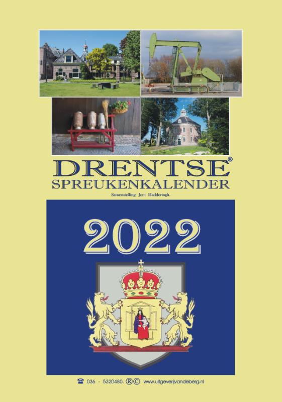 DRENTSE SPREUKENKALENDER 2022