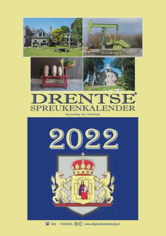 DRENTSE SPREUKENKALENDER 2022