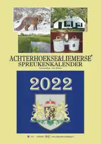 ACHTERHOEKSE & LIEMERSE SPREUKENKALENDER 2022