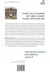MODERN LAW OF CONTRACTS AND SALES IN EASTERN EUROPE AND CENT