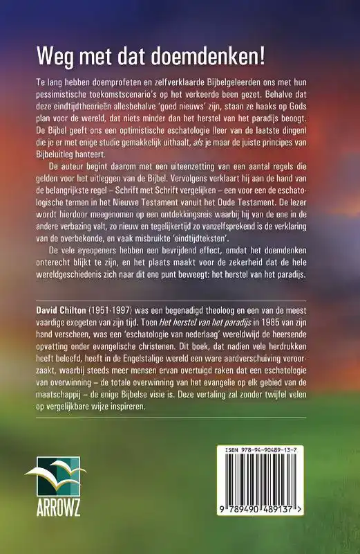 HET HERSTEL VAN HET PARADIJS