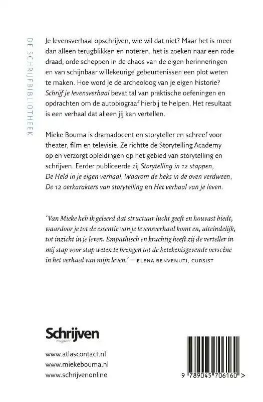 SCHRIJF JE LEVENSVERHAAL