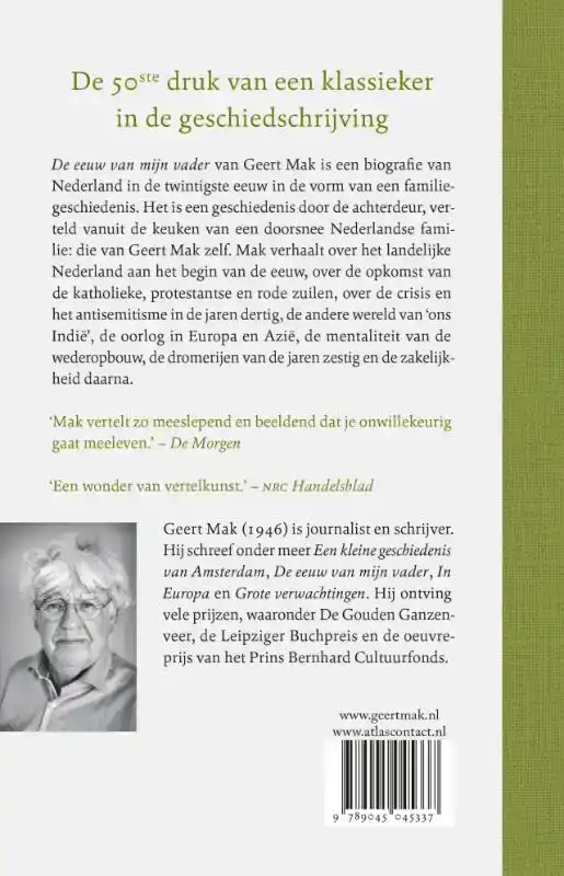 DE EEUW VAN MIJN VADER - JUBILEUMEDITIE