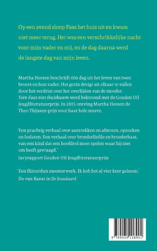 TOEN FAAS NIET THUIS KWAM