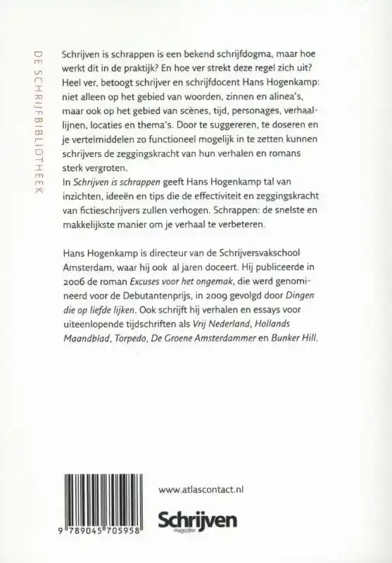 SCHRIJVEN IS SCHRAPPEN