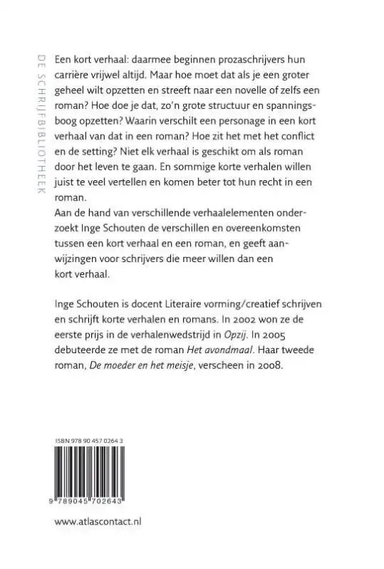 VAN KORT VERHAAL NAAR ROMAN