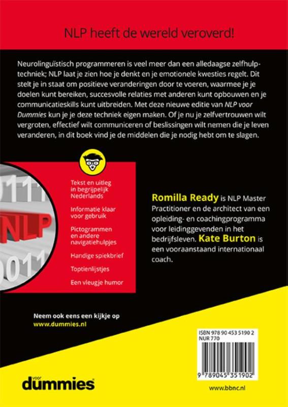 NLP VOOR DUMMIES