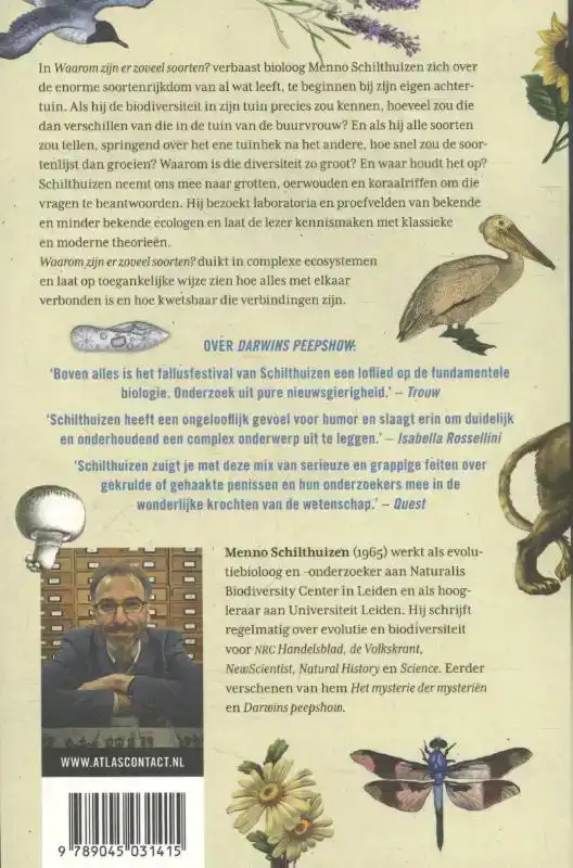 WAAROM ZIJN ER ZOVEEL SOORTEN?