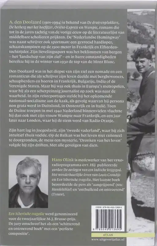 DRONKEN VAN HET LEVEN A. DEN DOOLAARD