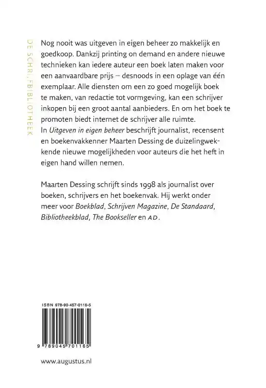 UITGEVEN IN EIGEN BEHEER