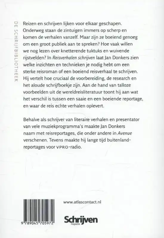 REISVERHALEN SCHRIJVEN