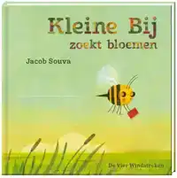 KLEINE BIJ ZOEKT BLOEMEN