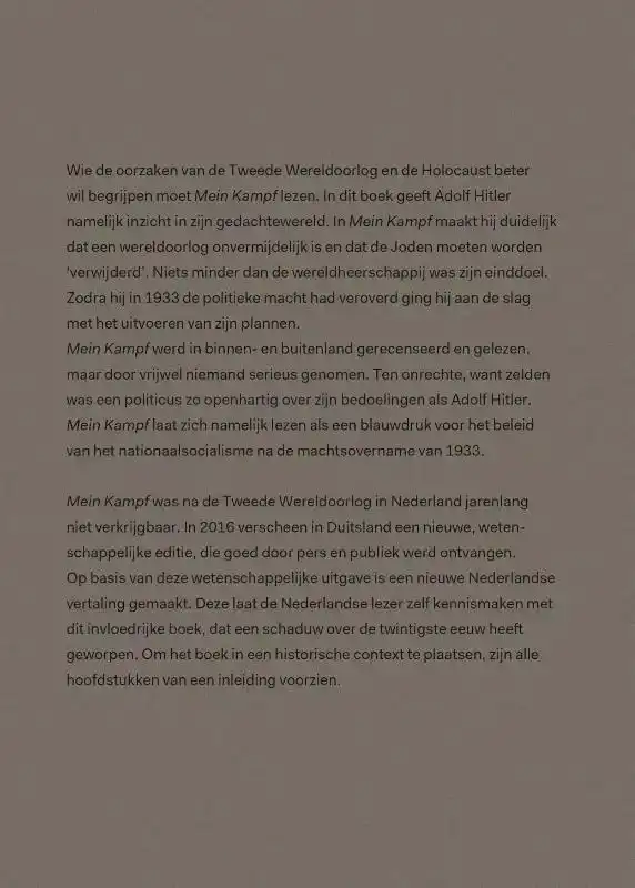 MIJN STRIJD