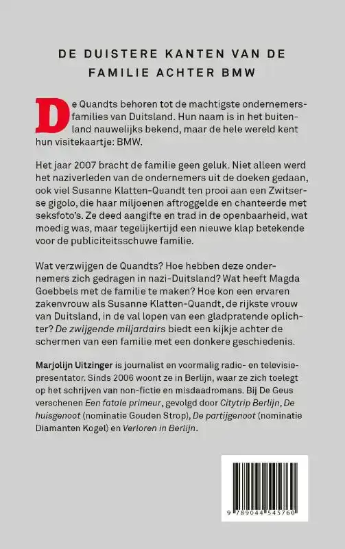 DE ZWIJGENDE MILJARDAIRS