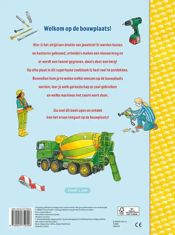 KIJK-EN ZOEKBOEK - OP DE BOUWPLAATS