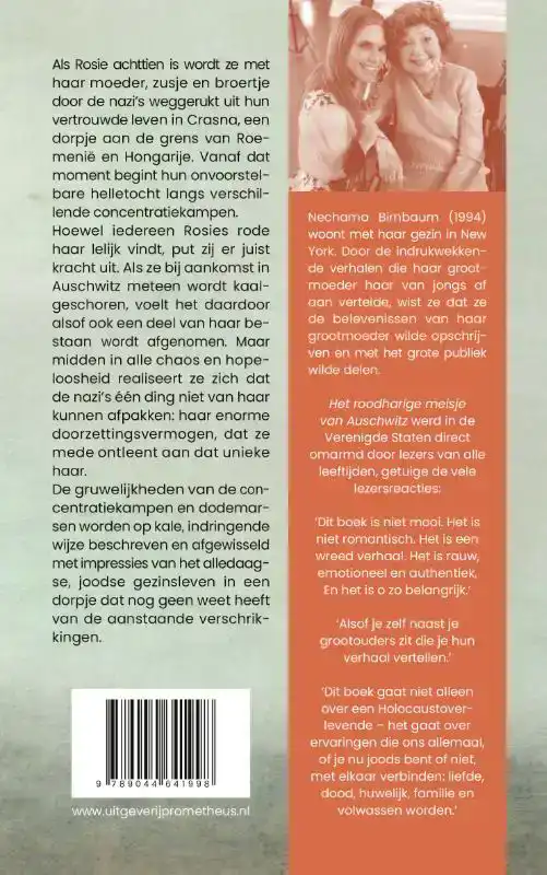 HET ROODHARIGE MEISJE VAN AUSCHWITZ