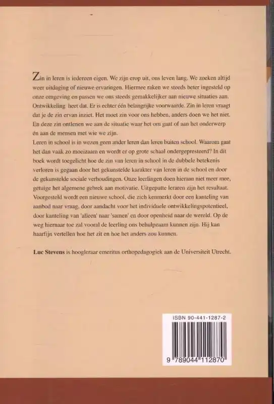 ZIN IN LEREN