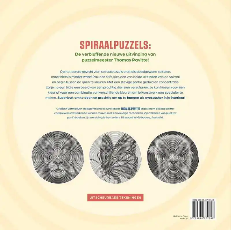 MAGISCHE SPIRAALPUZZELS - DIEREN