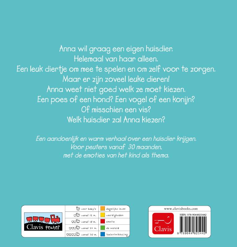 ANNA WIL EEN HUISDIER