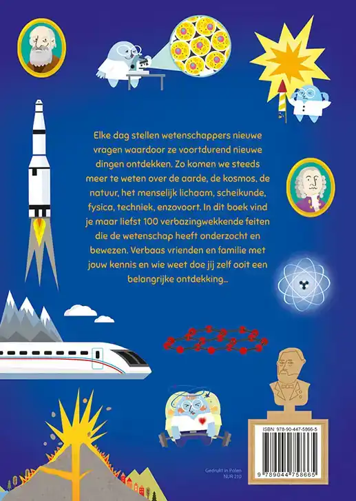 100 WAANZINNIGE WEETJES OVER WETENSCHAP