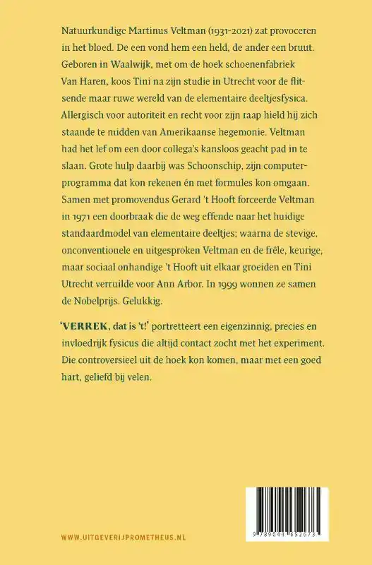 VERREK, DAT IS 'T!