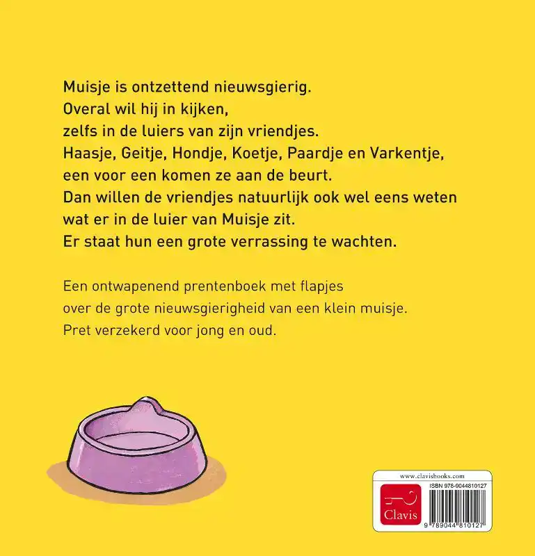 MAG IK EENS IN JE LUIER KIJKEN? BOEK + KNUFFEL