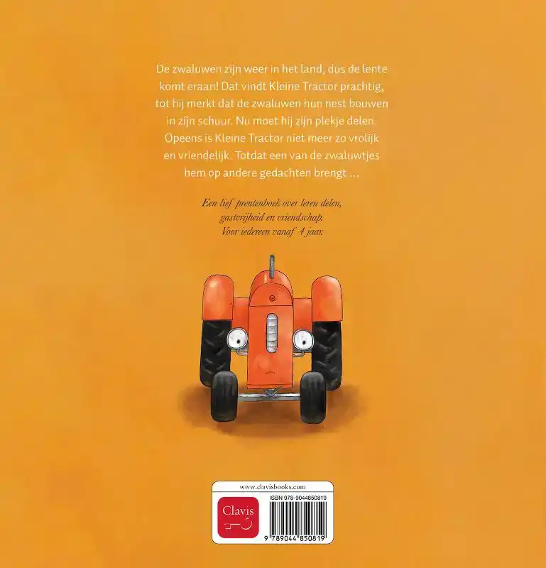 KLEINE TRACTOR LEERT DELEN
