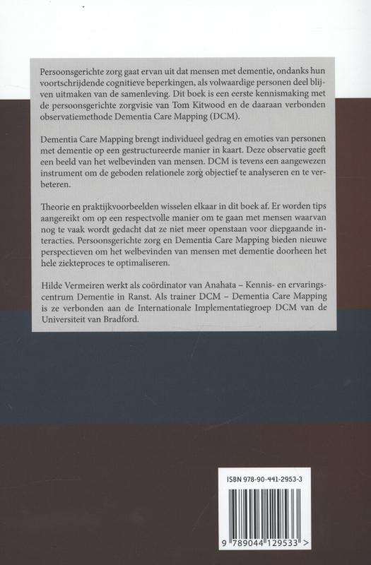 DEMENTIE, HET BLIKVELD VERRUIMD