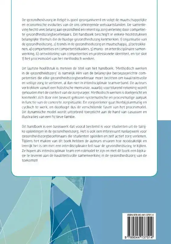 METHODISCH WERKEN IN DE GEZONDHEIDSZORG