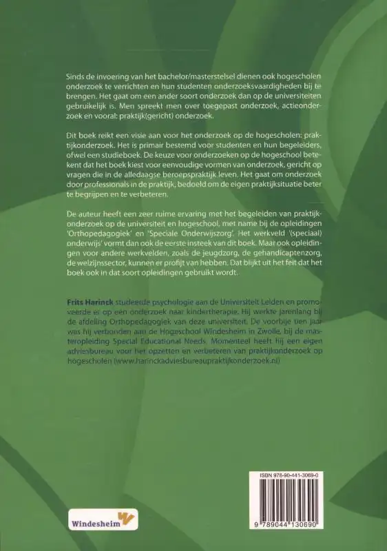 BASISPRINCIPES PRAKTIJKONDERZOEK