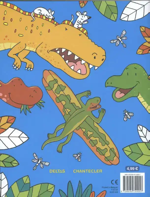 KLEURBOEK DELTAS DINO COLORING