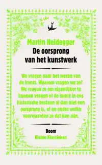 DE OORSPRONG VAN HET KUNSTWERK