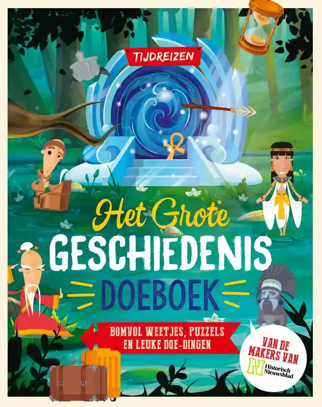 HET GROTE GESCHIEDENIS DOEBOEK-TIJDREIZEN