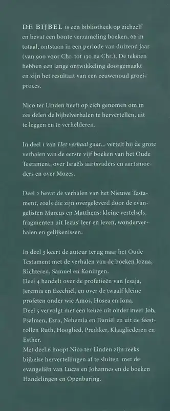 HET VERHAAL GAAT ...